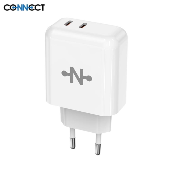 Chargeur rapide Connect 2 × USB-C